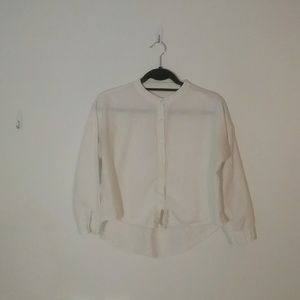 🚫SOLD Mandarin Collar Button down shirt🚫